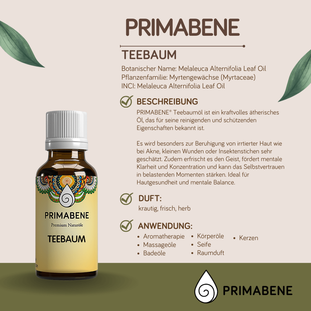 Bild von Teebaum  , 100% rein ätherisches Öl